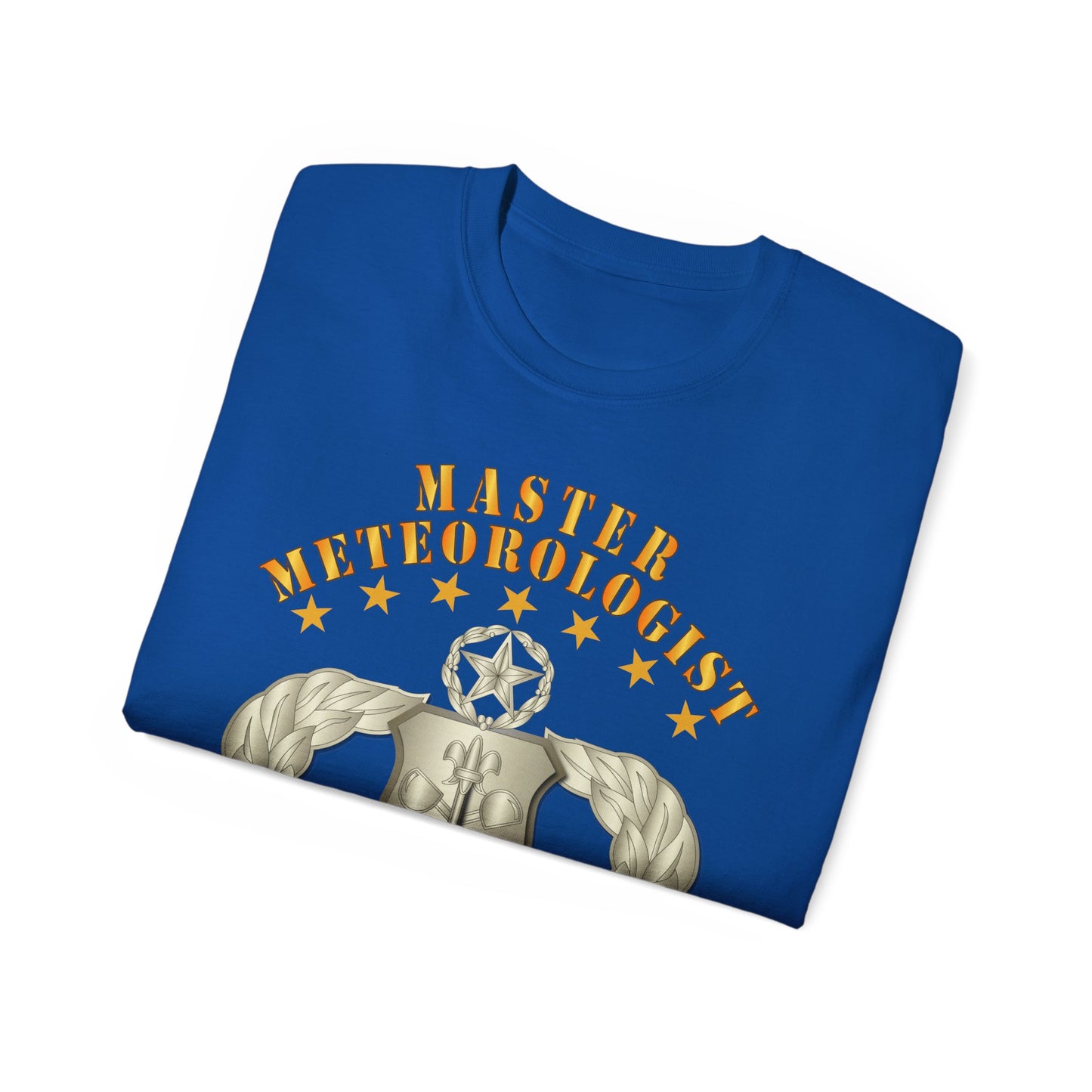 Unisex Ultra Cotton Tee - USAF - Meteorologist - Master Badge wo DS