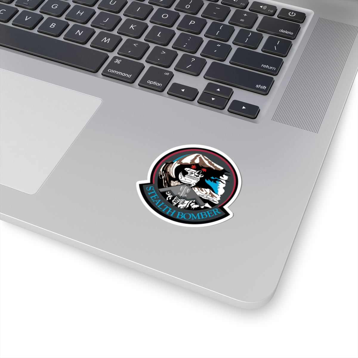 Kiss-Cut Stickers - USAF - B2 - Grim Reaper - Stealth Bomber wo txt X 300
