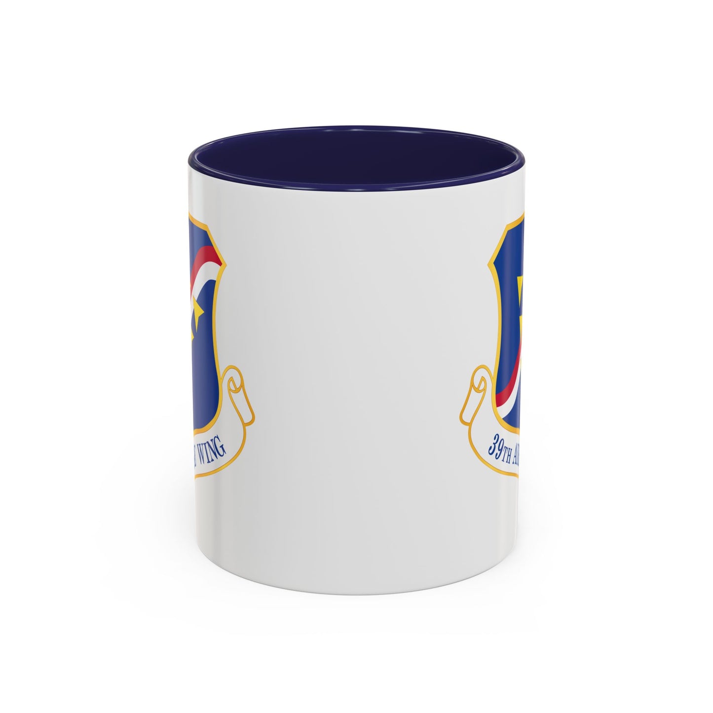 Accent Coffee Mug (11oz & 15oz) - USAF - 39th Airbase Wing wo Txt