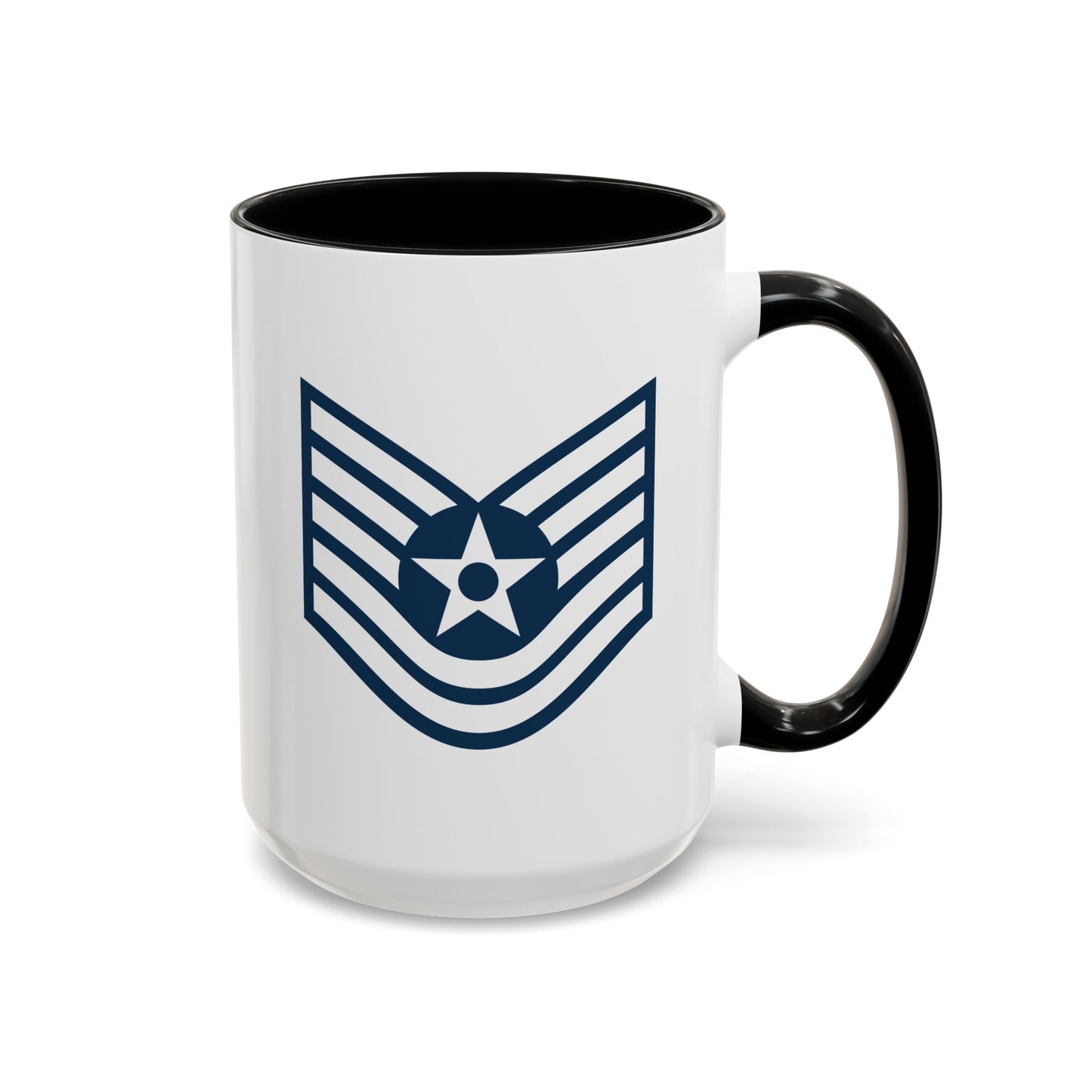 Accent Coffee Mug (11oz & 15oz) - USAF - Technical Sergeant (E6) - 2020