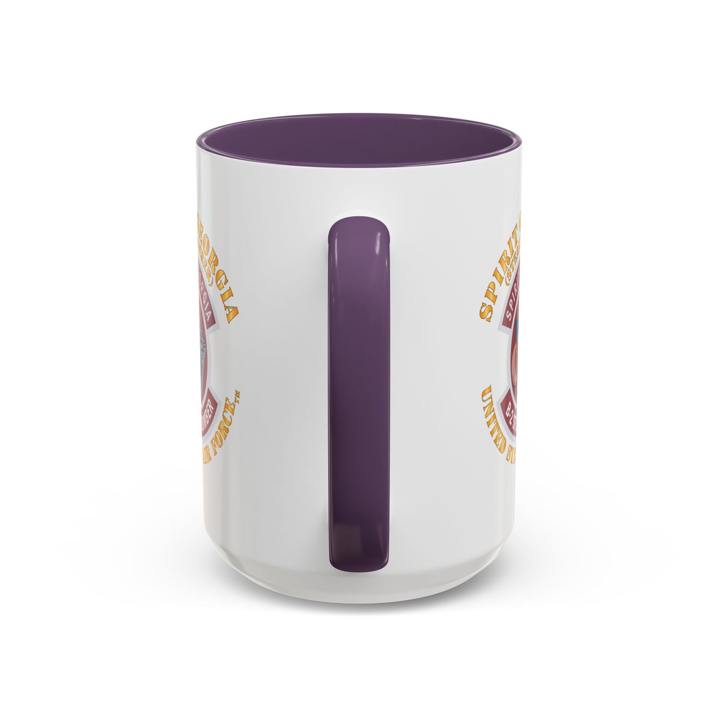 Accent Coffee Mug (11oz & 15oz) - USAF - B2 - Spirit of Georgia - Stealth Bomber X 300