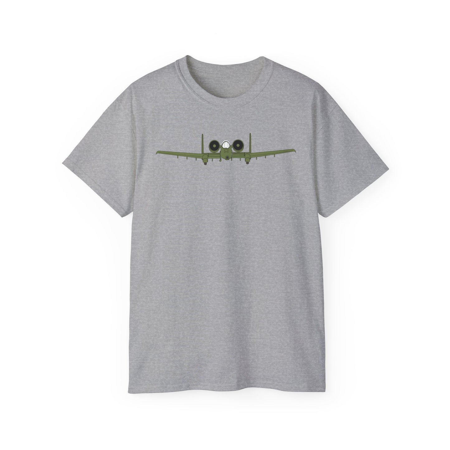 Unisex Ultra Cotton Tee - Aircraft - USAF - A-10 Thunderbolt II - Front X 300