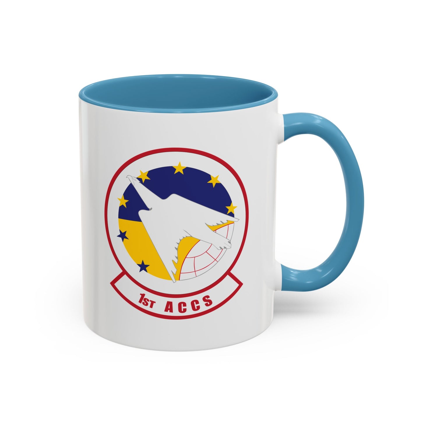 Accent Coffee Mug (11oz & 15oz) - USAF - 1st Airborne Command Control Squadron (ACC) wo txt X 300