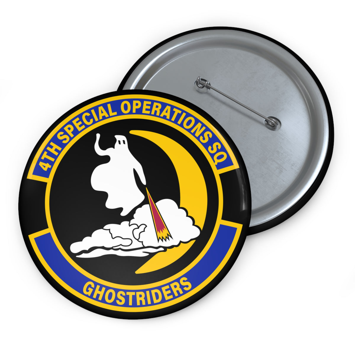 Custom Pin Button - USAF - 4th Special Operations Sq wo txt X 300
