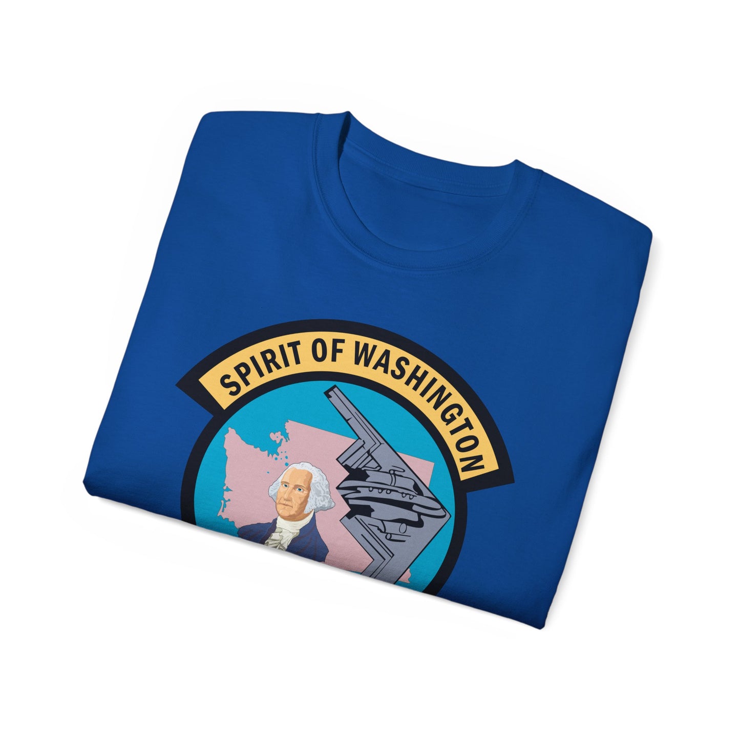 Unisex Ultra Cotton Tee - USAF - B2 - Spirit of Washington - Stealth Bomber wo txt X 300