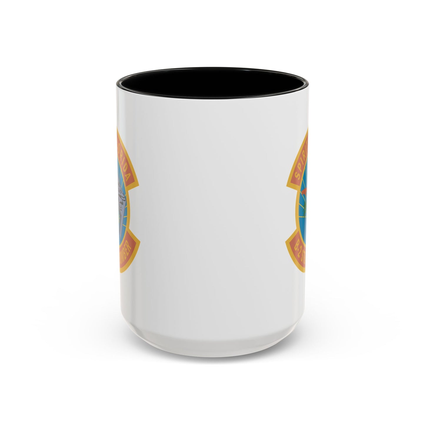 Accent Coffee Mug (11oz & 15oz) - USAF - B2 - Spirit of Florida - Stealth Bomber wo txt X 300