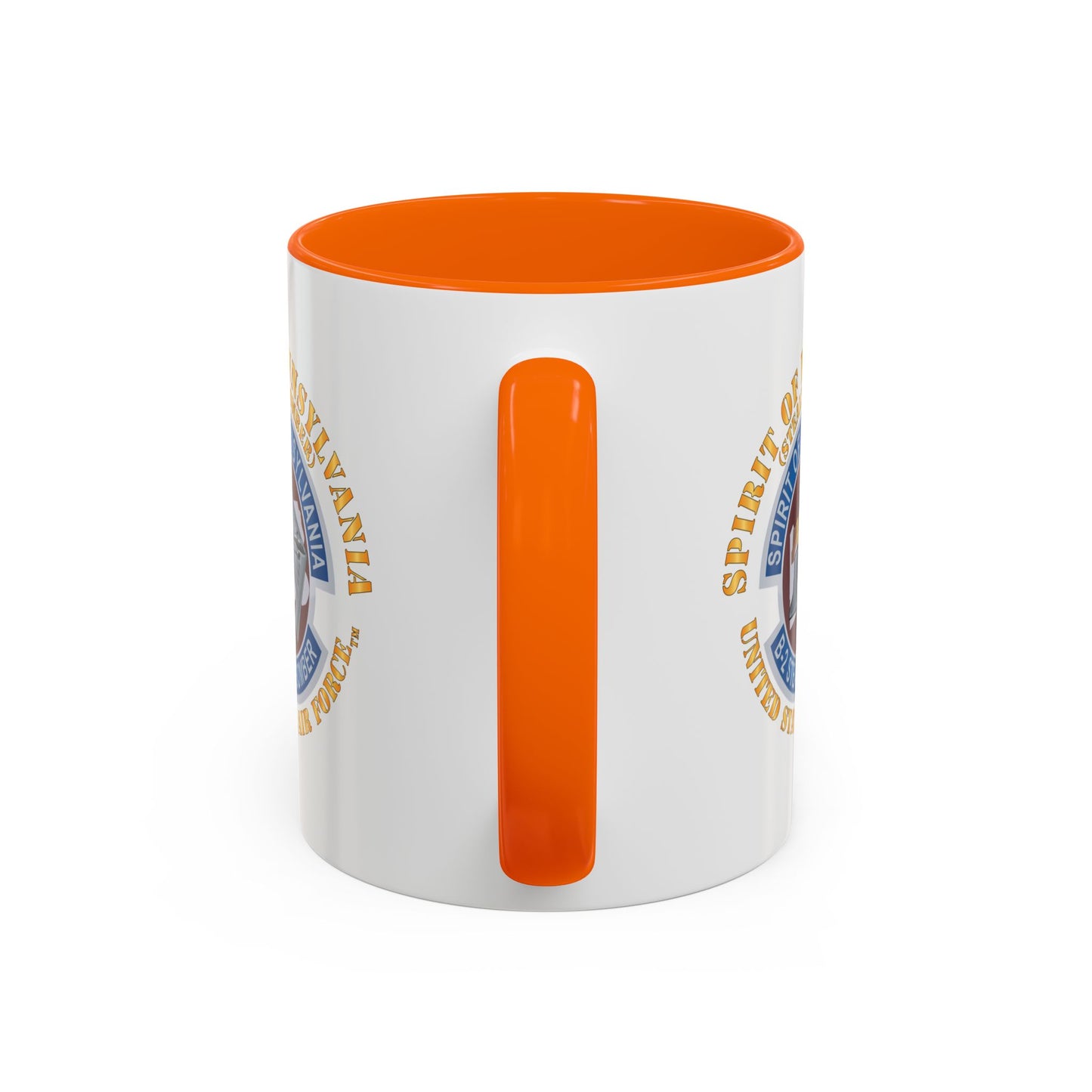 Accent Coffee Mug (11oz & 15oz) - USAF - B2 - Spirit of Pennsylvania Stealth Bomber X 300
