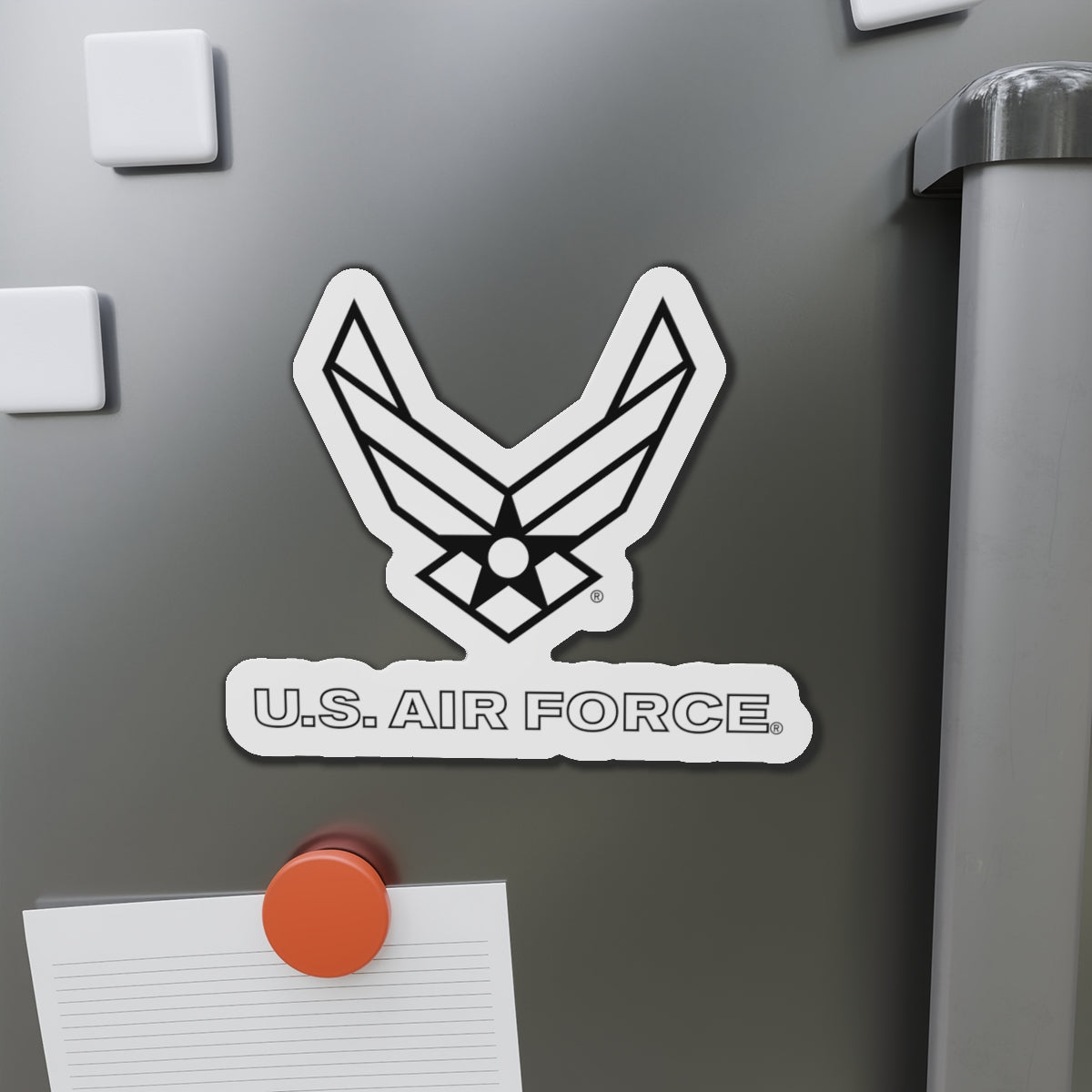 Die-Cut Magnet - USAF Logo, TM Txt - U S Air Force - LA