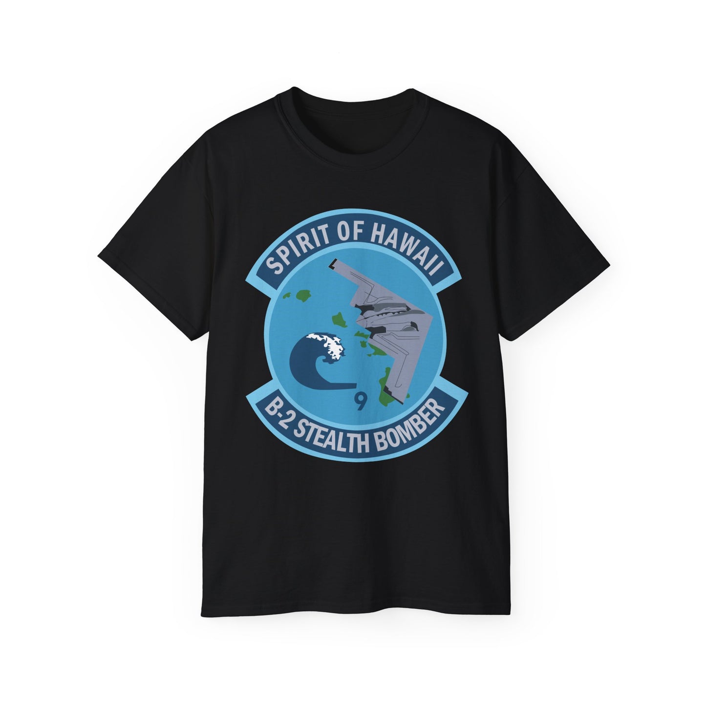 Unisex Ultra Cotton Tee - USAF - B2 - Spirit of Hawaii - Stealth Bomber wo txt X 300