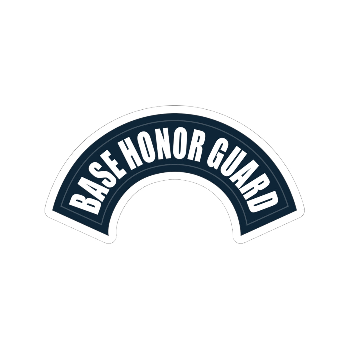 Kiss-Cut Stickers - USAF - Base Honor Guard Tab - V2