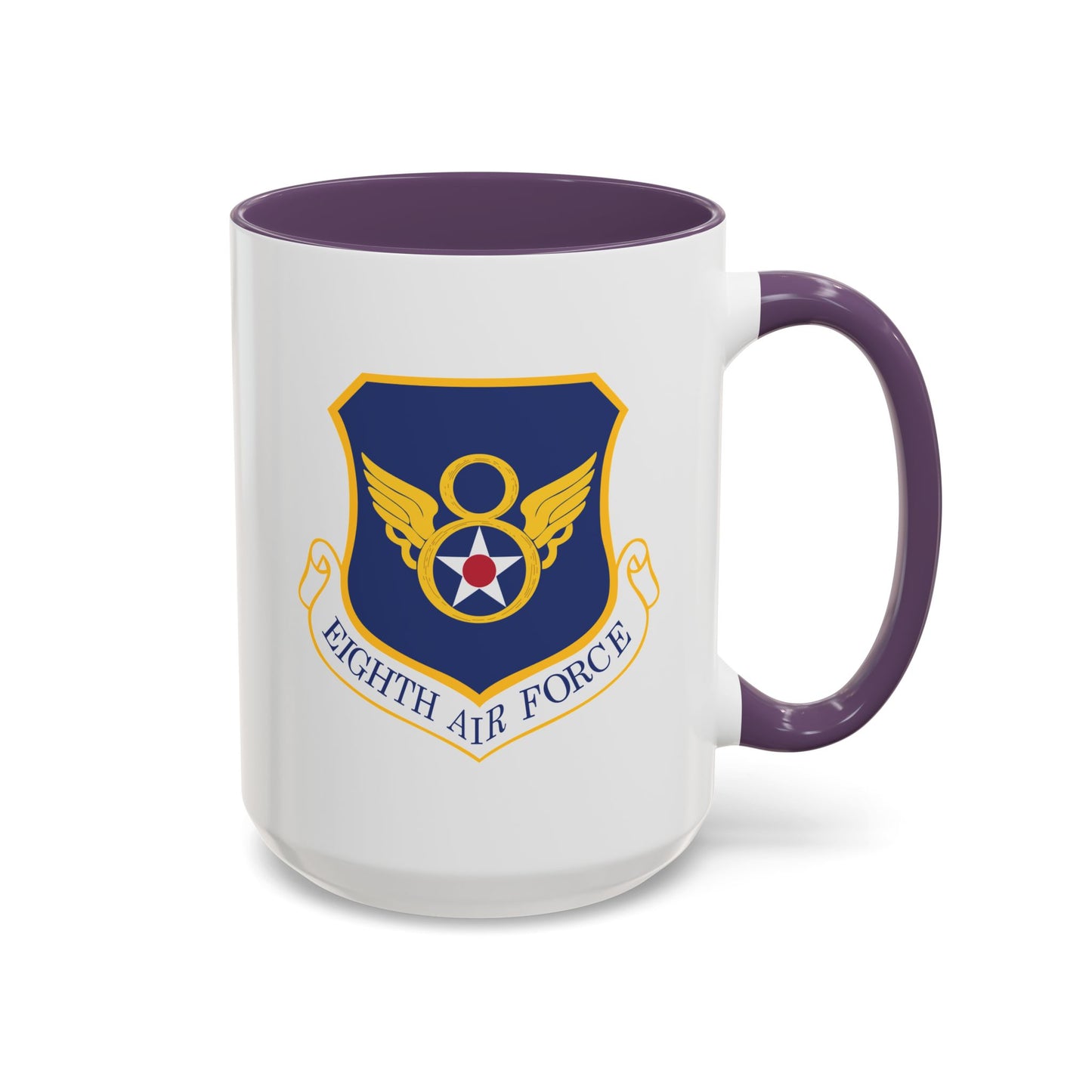 Accent Coffee Mug (11oz & 15oz) - USAF - 8th Air Force wo txt X 300