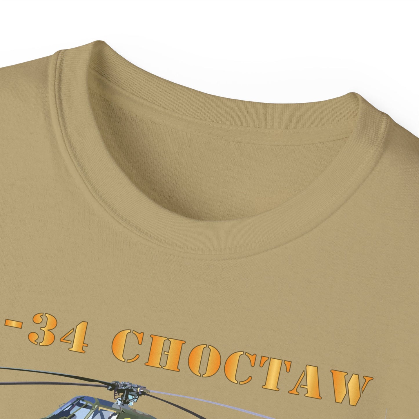 Unisex Ultra Cotton Tee - H-34 Choctaw with Txt X 300