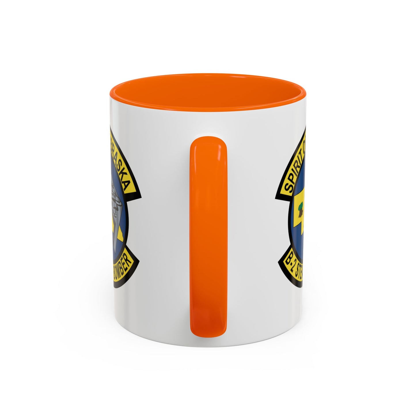 Accent Coffee Mug (11oz & 15oz) - USAF - B2 - Spirit of Nebraska - Stealth Bomber wo txt X 300