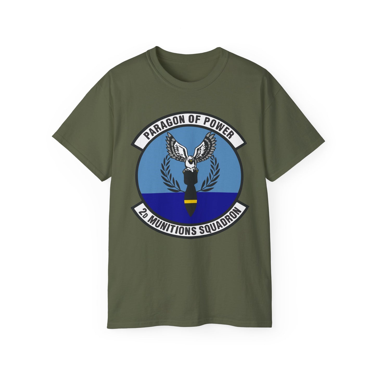 Unisex Ultra Cotton Tee -USAF - 2nd Munitions Squadron wo txt