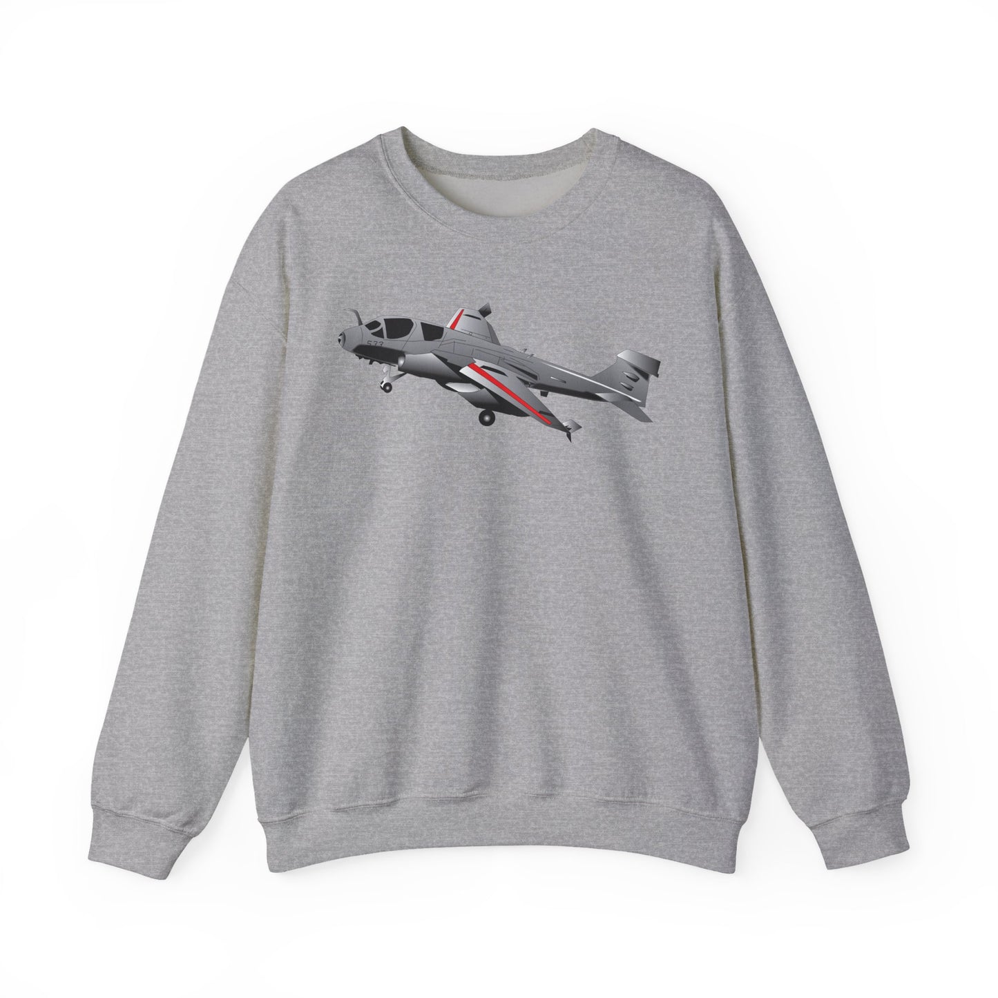 Crewneck Sweatshirt - Aircraft - Navy - A-6A Intruder X 300