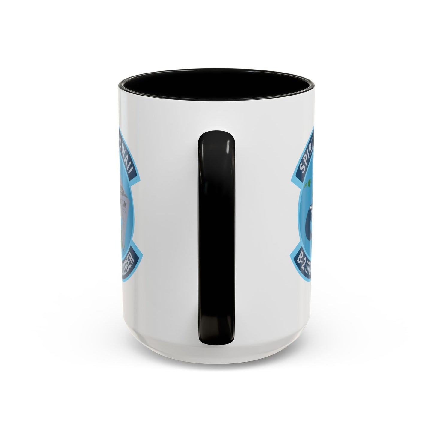 Accent Coffee Mug (11oz & 15oz) - USAF - B2 - Spirit of Hawaii - Stealth Bomber wo txt X 300