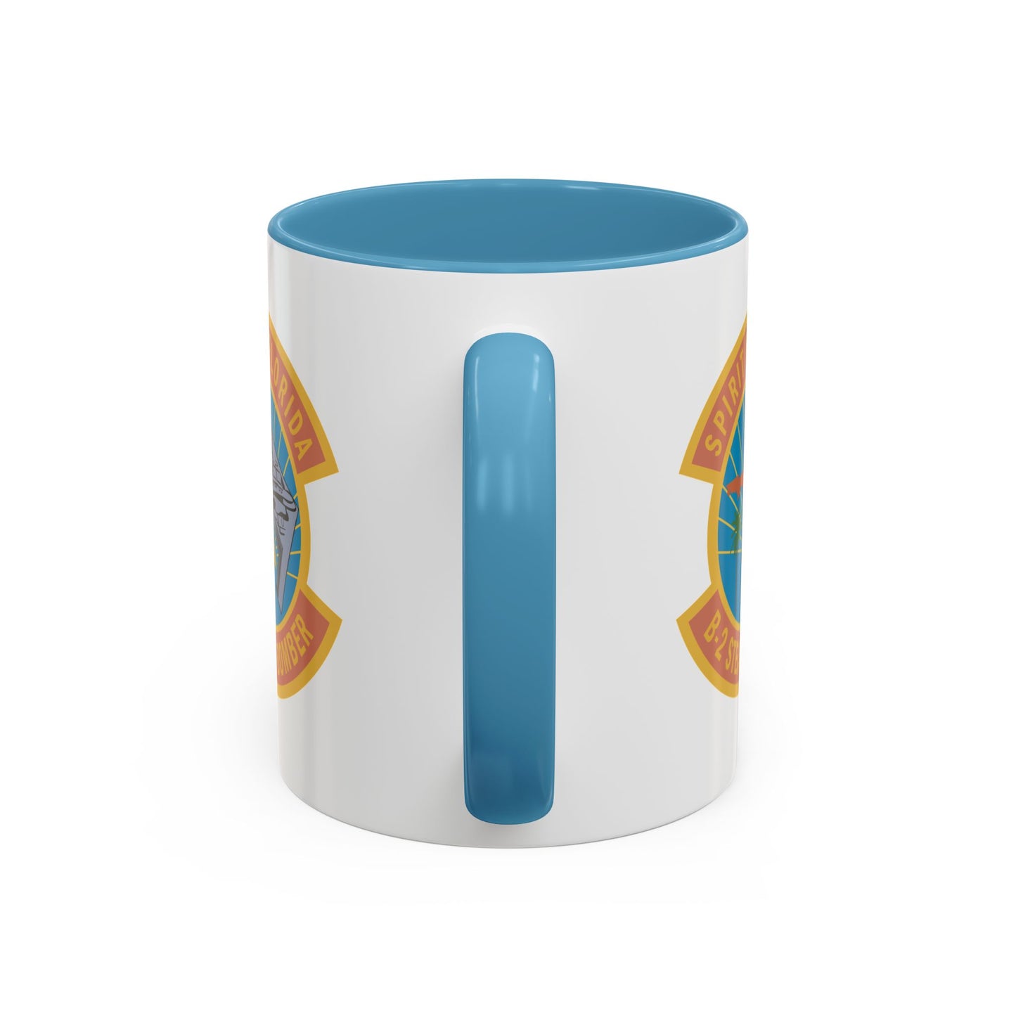 Accent Coffee Mug (11oz & 15oz) - USAF - B2 - Spirit of Florida - Stealth Bomber wo txt X 300