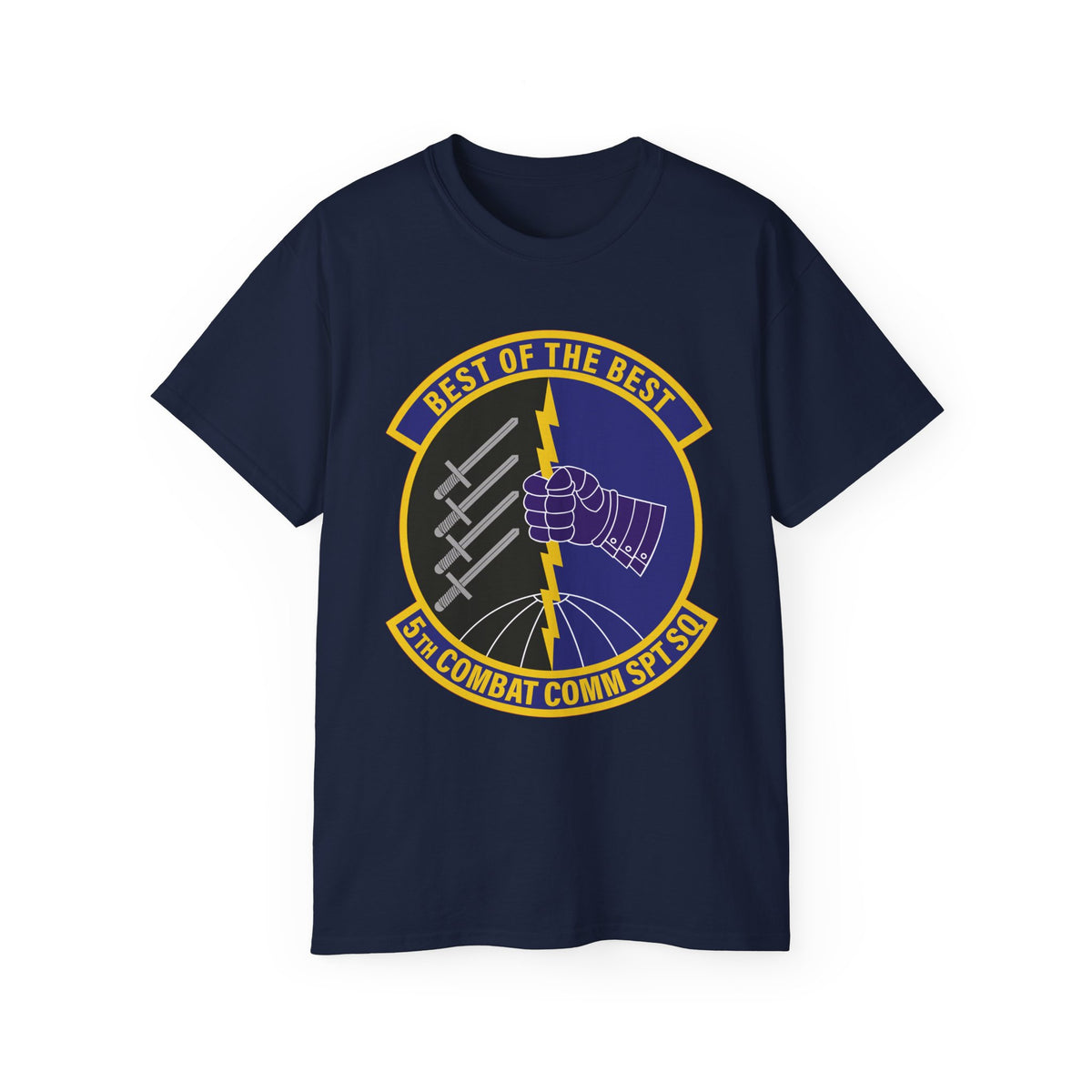Unisex Ultra Cotton Tee - USAF - 5th Combat Communications Support Sq wo txt X 300