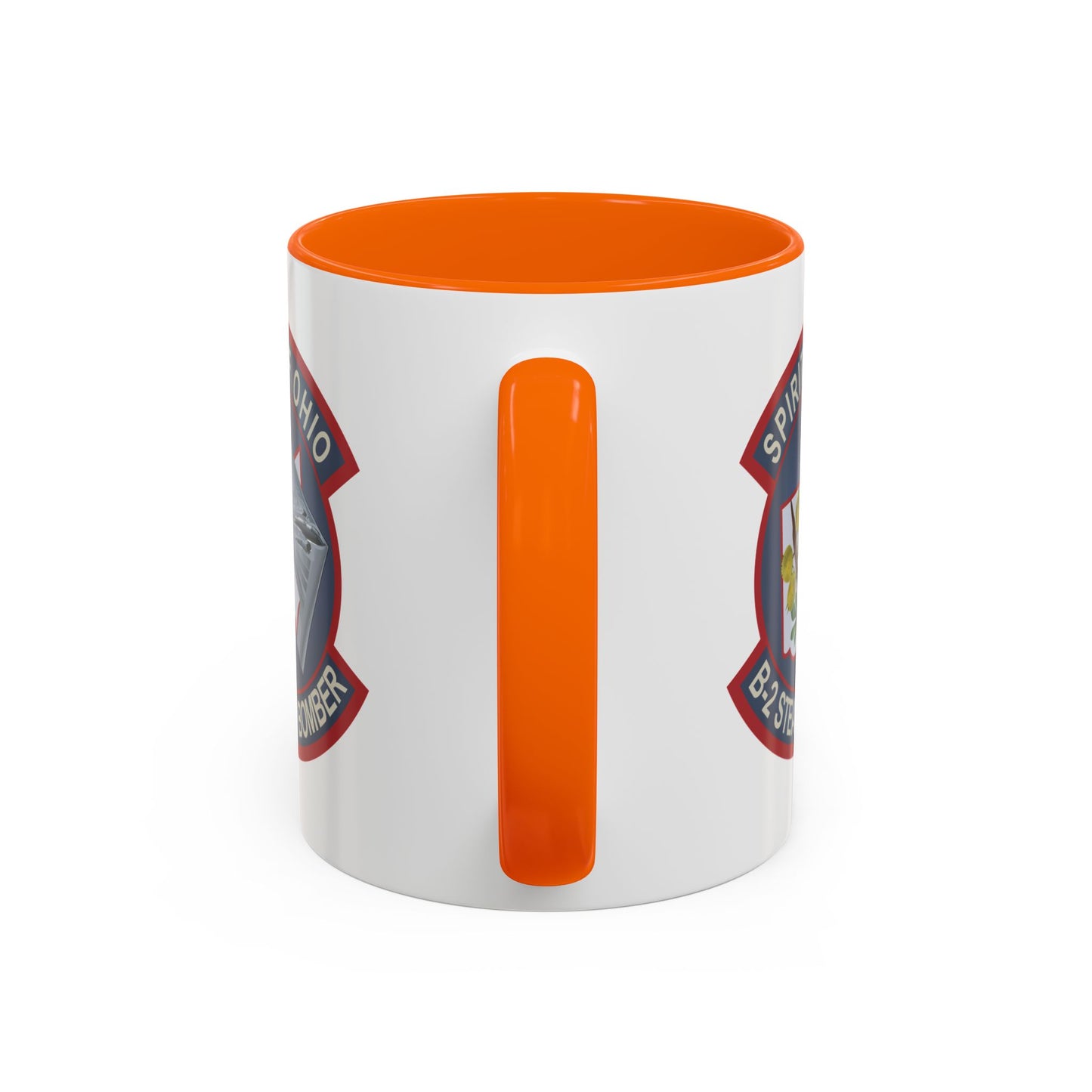 Accent Coffee Mug (11oz & 15oz) - USAF - B2 - Spirit of Ohio - Stealth Bomber wo txt X 300