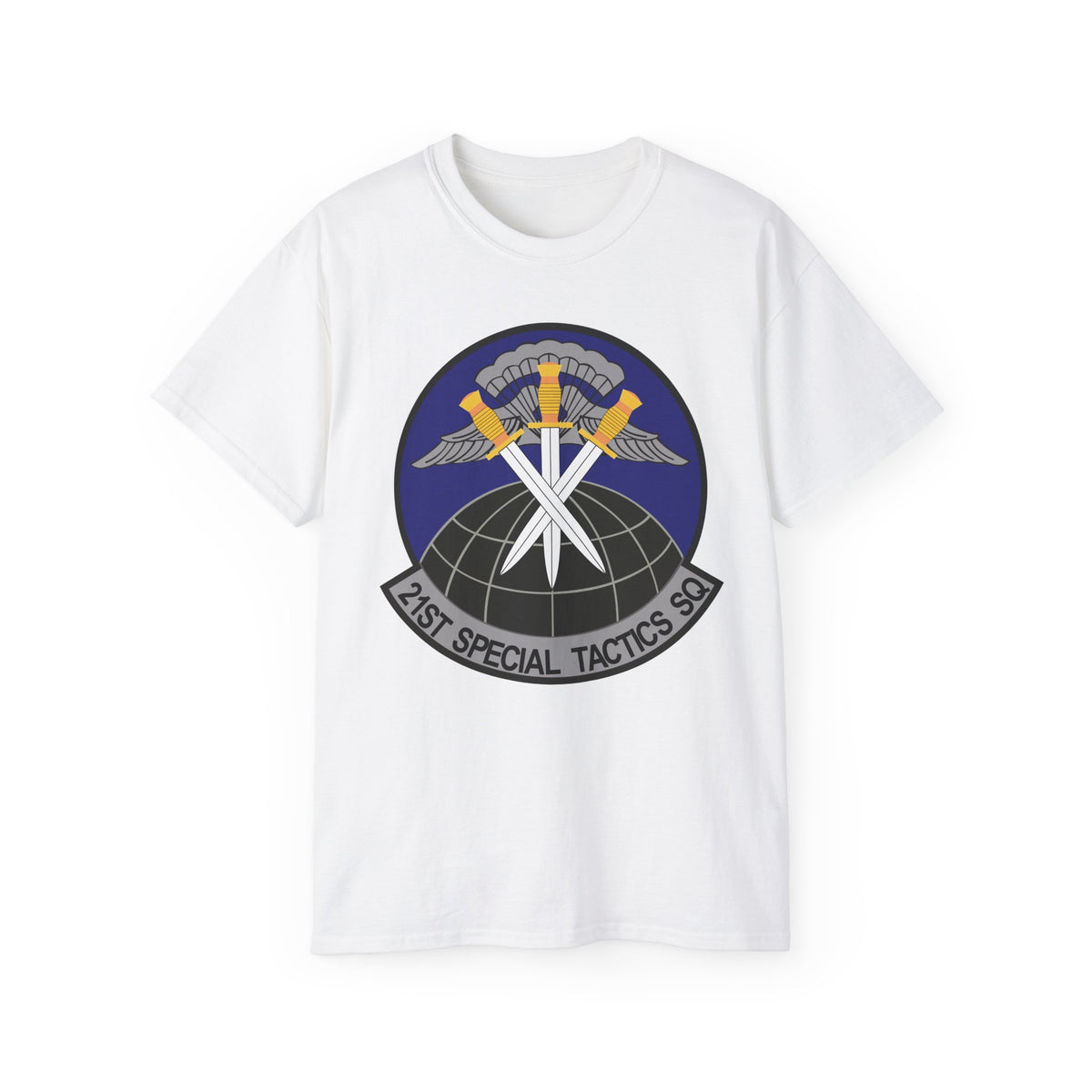Unisex Ultra Cotton Tee - USAF - 21st Special Tactics Squadron wo Txt