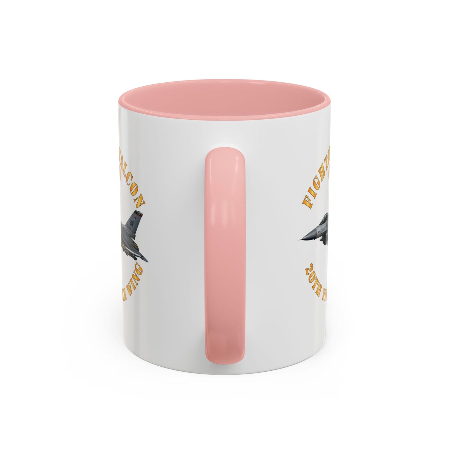 Accent Coffee Mug (11oz & 15oz) - USAF - F-16 Fighting Falcon - 20th Fighter Wing X 300