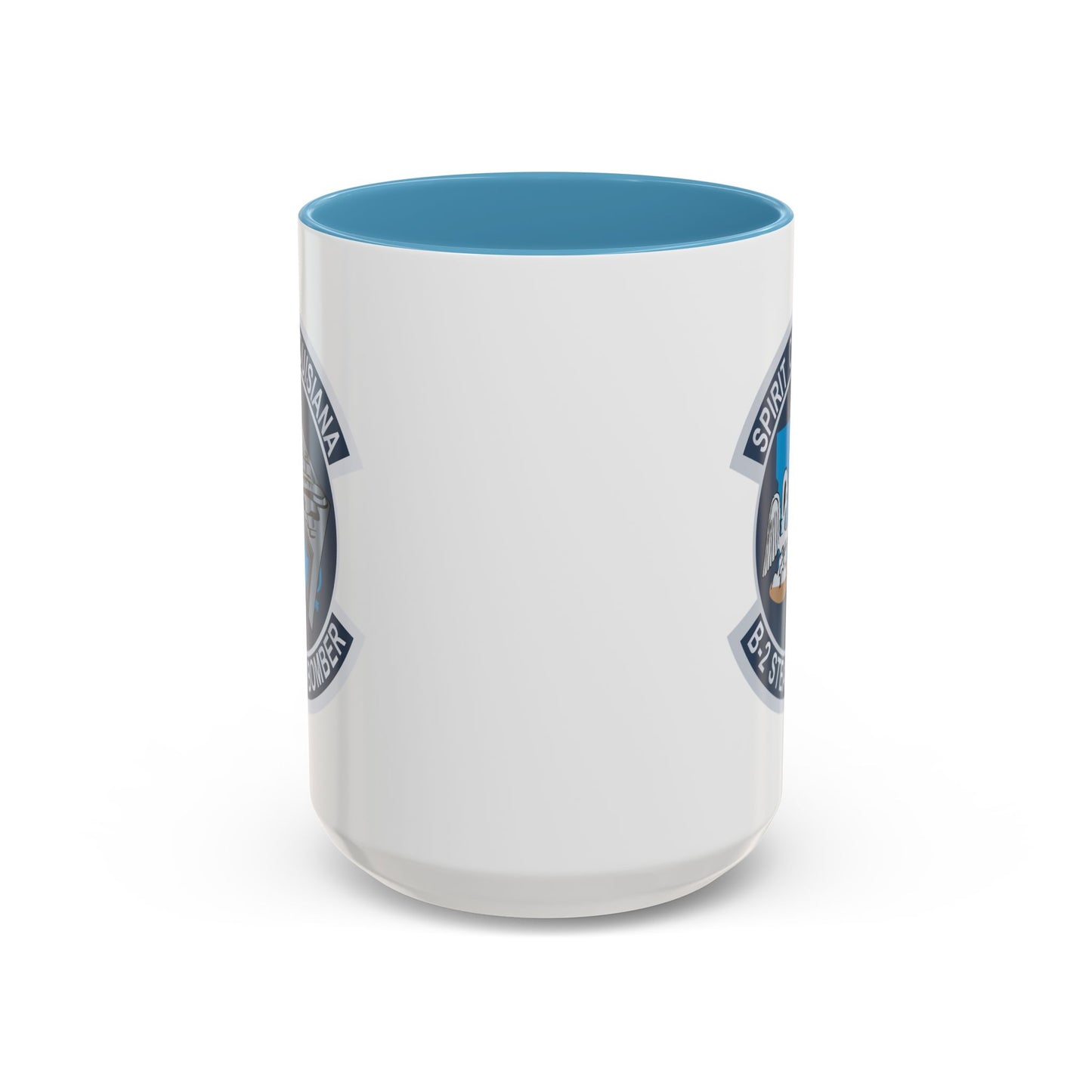Accent Coffee Mug (11oz & 15oz) - USAF - B2 - Spirit of Louisiana - Stealth Bomber wo txt X 300