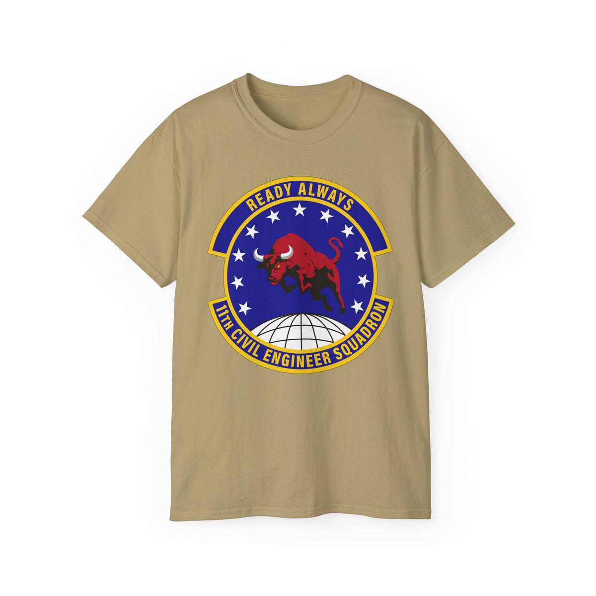 Unisex Ultra Cotton Tee - USAF - 11th Civil Engineer Squadron wo txt