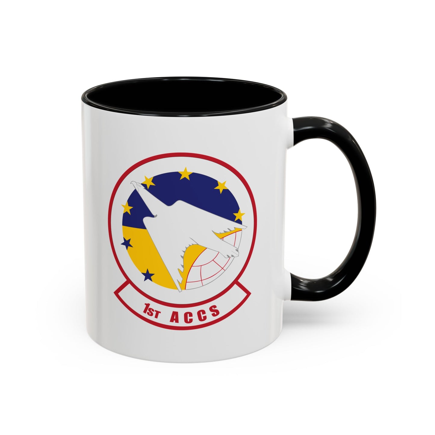 Accent Coffee Mug (11oz & 15oz) - USAF - 1st Airborne Command Control Squadron (ACC) wo txt X 300