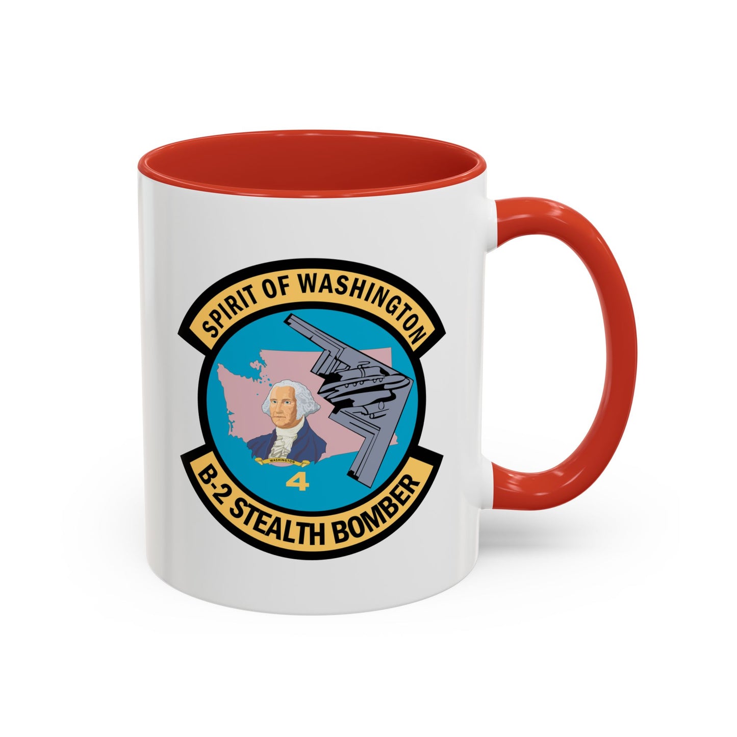 Accent Coffee Mug (11oz & 15oz) - USAF - B2 - Spirit of Washington - Stealth Bomber wo txt X 300