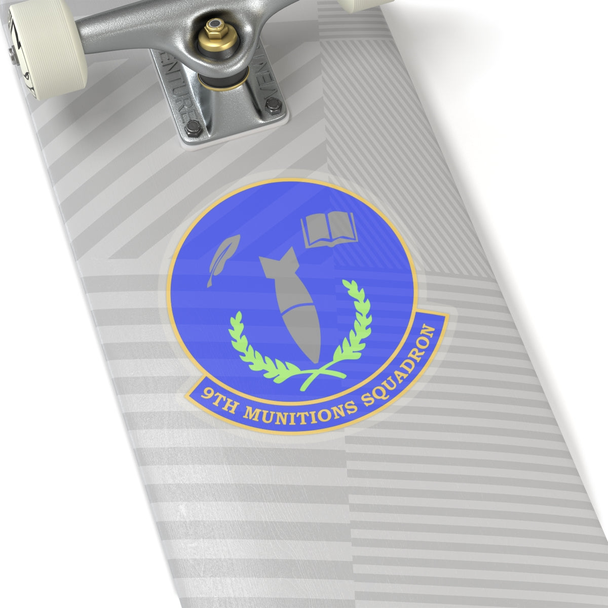 Kiss-Cut Stickers - USAF - 9th Munitions Squadron wo txt X 300