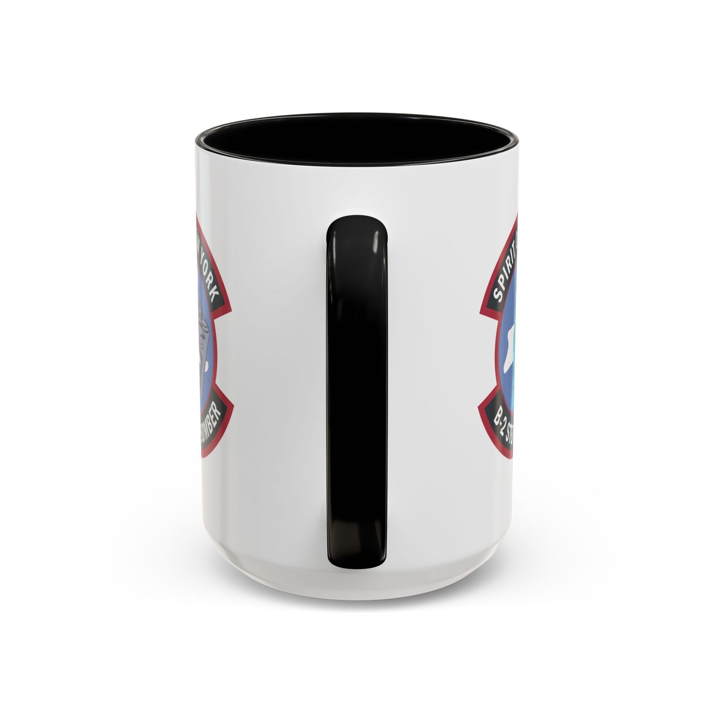 Accent Coffee Mug (11oz & 15oz) - USAF - B2 - Spirit of New York - Stealth Bomber wo txt X 300