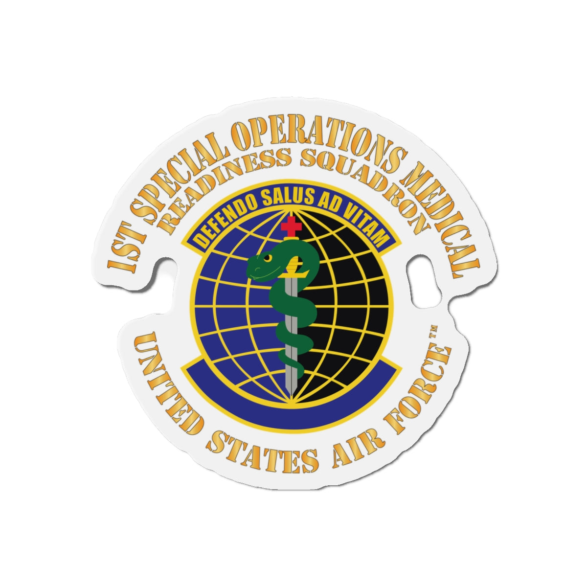 Die-Cut Magnet - USAF -  1st Special Operations Medical Readiness Squadron