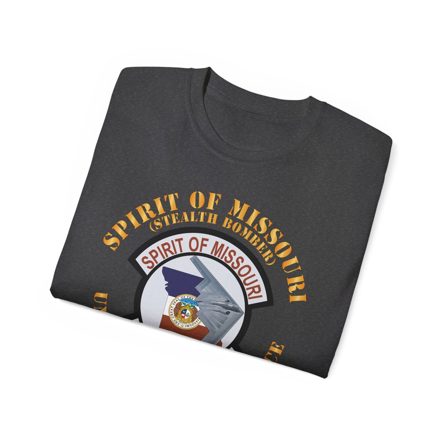 Unisex Ultra Cotton Tee - USAF - B2 - Spirit of Missouri Stealth Bomber X 300