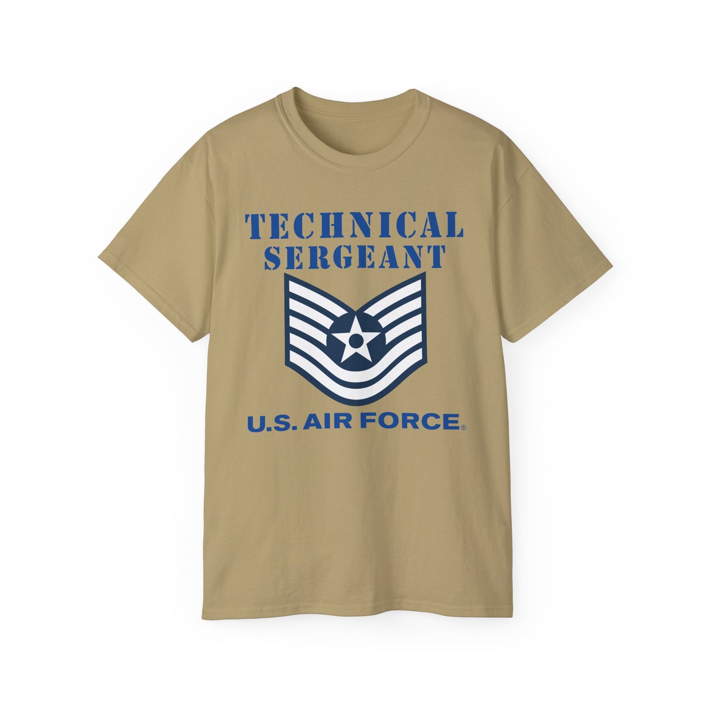 Unisex Ultra Cotton Tee - USAF - Technical Sergeant (E6) - 2020 - US Air Force w Text X 300