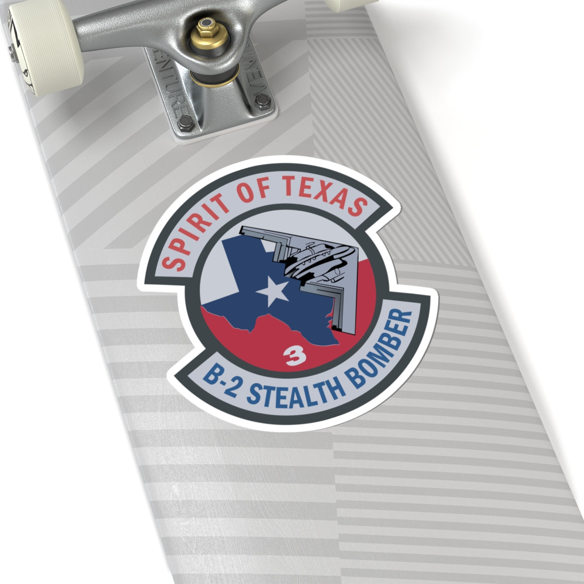 Kiss-Cut Stickers - USAF - B2 - Spirit of Texas - Stealth Bomber wo txt X 300
