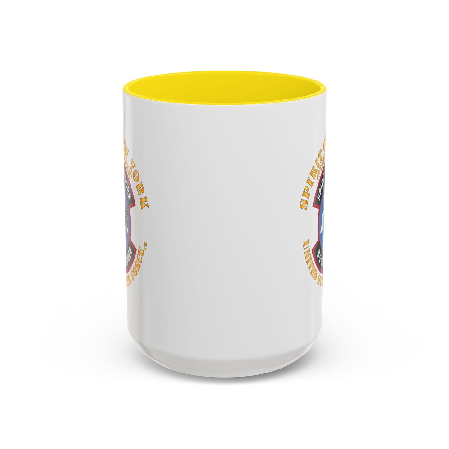 Accent Coffee Mug (11oz & 15oz) - USAF - B2 - Spirit of New York - Stealth Bomber X 300