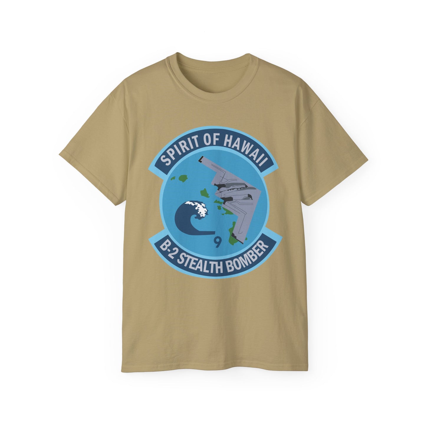 Unisex Ultra Cotton Tee - USAF - B2 - Spirit of Hawaii - Stealth Bomber wo txt X 300
