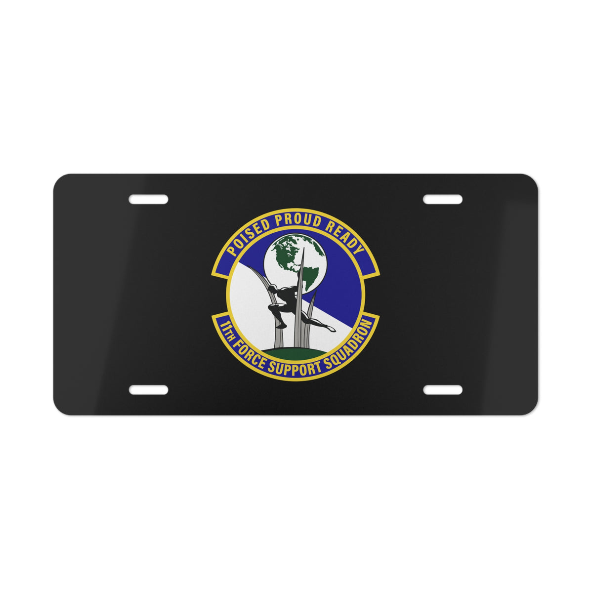 License Plate - USAF - 11th Force Support Squadron wo txt