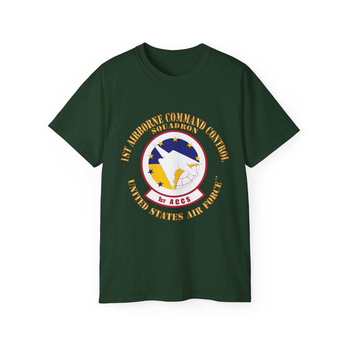 Unisex Ultra Cotton Tee -USAF - 1st Airborne Command Control Squadron