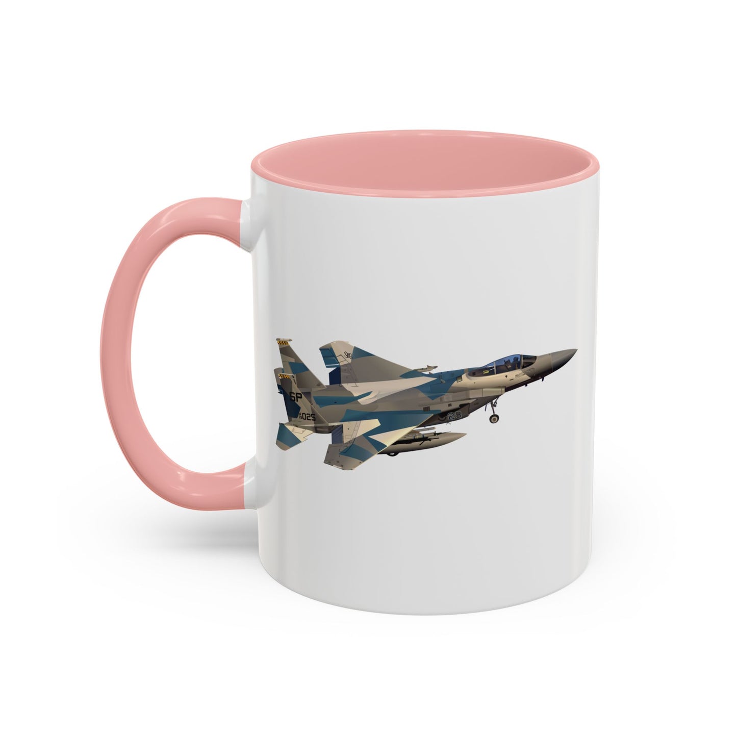 Accent Coffee Mug (11oz & 15oz) - USAF - F15 Eagle wo txt