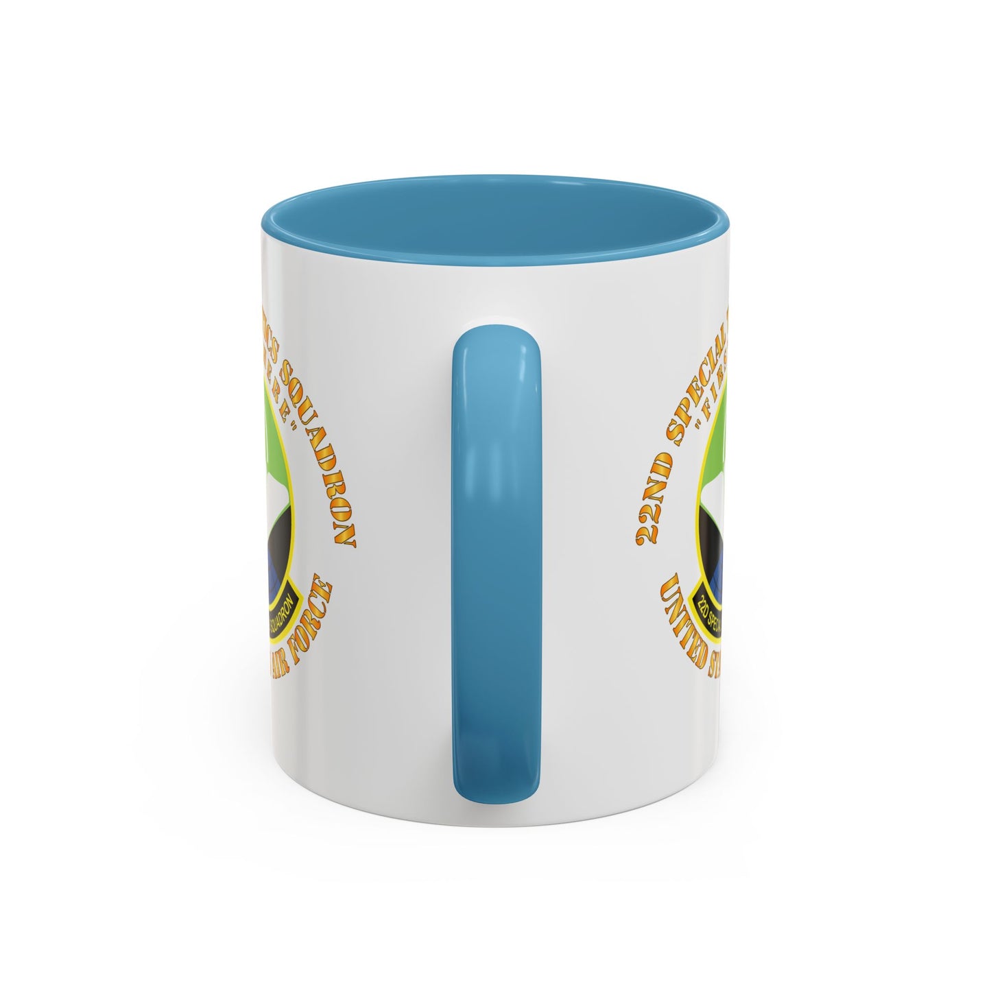 Accent Coffee Mug (11oz & 15oz) - USAF - 22nd Special Tactics Squadron - First There X 300