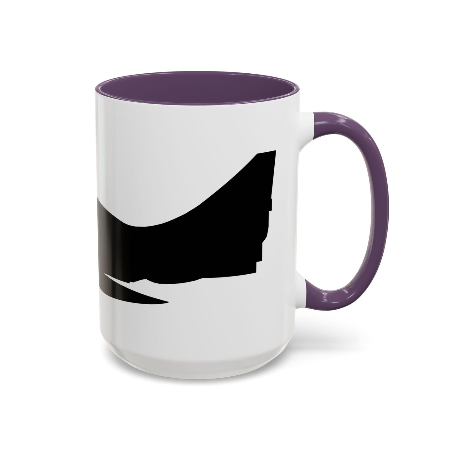 Accent Coffee Mug (11oz & 15oz) - Aircraft - A-4 SkyHawk - Silhouette X 300