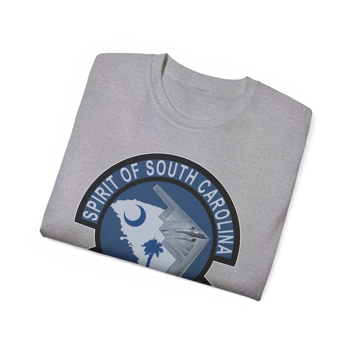 Unisex Ultra Cotton Tee - USAF - B2 - Spirit of South Carolina Stealth Bomber wo Txt X 300