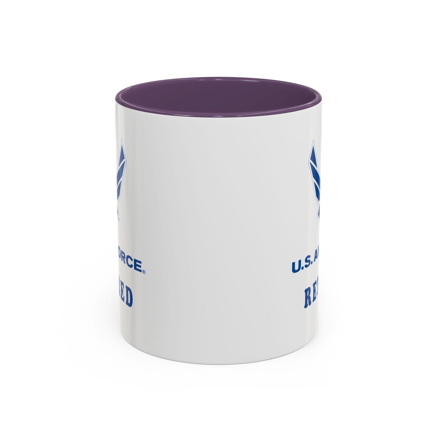 Accent Coffee Mug (11oz & 15oz) - USAF - Air Force - Retired X 300