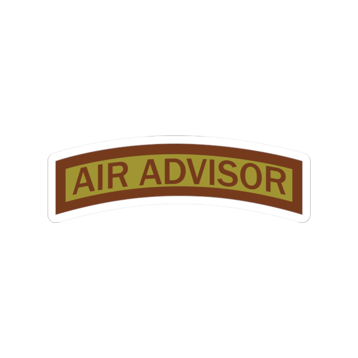 Kiss-Cut Stickers - USAF - Air Advisor Tab