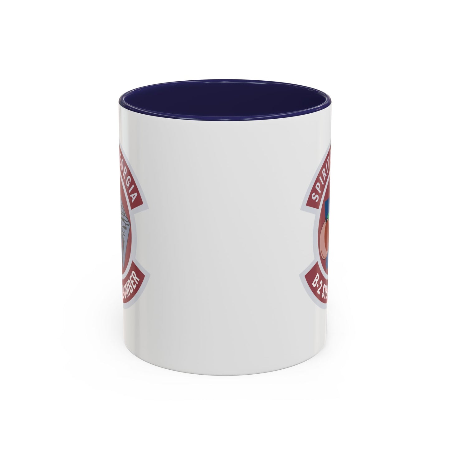 Accent Coffee Mug (11oz & 15oz) - USAF - B2 - Spirit of Georgia - Stealth Bomber wo txt X 300