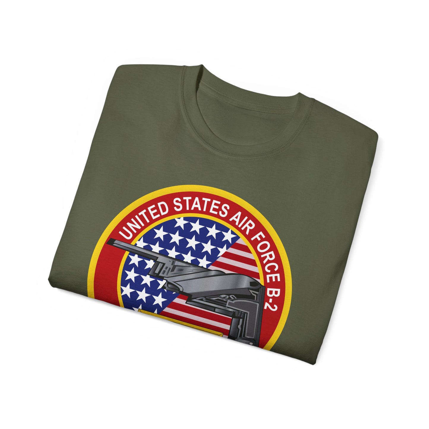 Unisex Ultra Cotton Tee - USAF - B2 - Spirit - Stealth Bomber wo Txt
