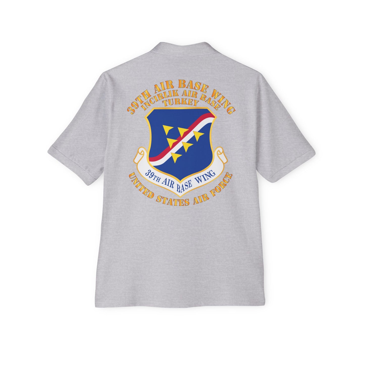 Men's Piqué Polo - USAF - 39th Airbase Wing - 3rd AF - Incirlik Air Base - Turkey