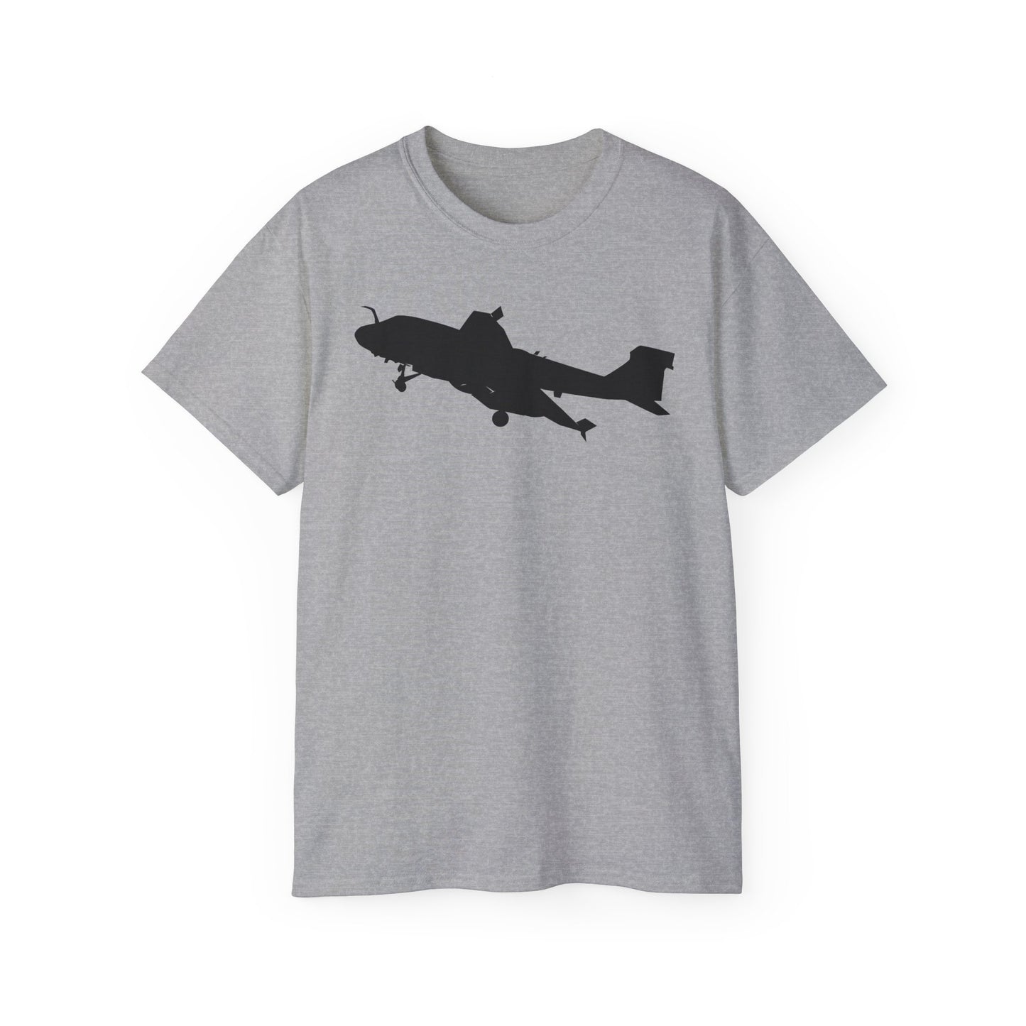 Unisex Ultra Cotton Tee - Aircraft - Navy - A-6A Intruder - Silhouette X 300