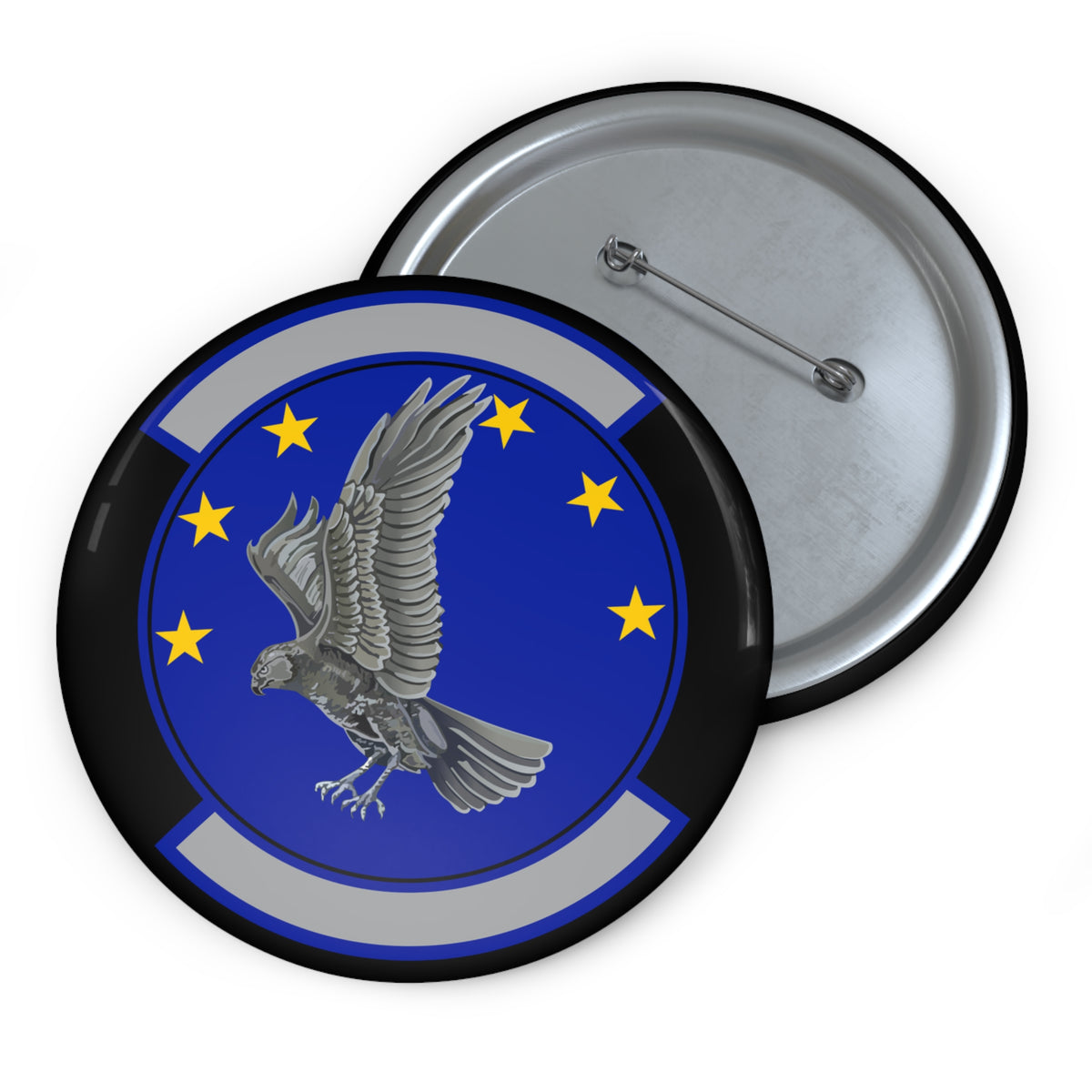 Custom Pin Button - USAF - 4th Operations Support Sq wo txt X 300